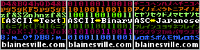 Blaine's ASCII Text Effect